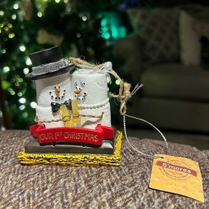 NWT S’mores Our 1st Christmas Ornament